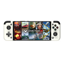 Žaidimų valdiklis GameSir X2 Pro White USB-C su išmaniojo telefono laikikliu