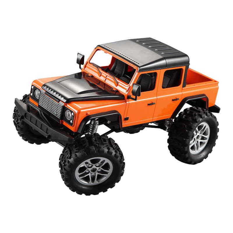 Nuotoliniu būdu valdomas automobilis 1:14 Double Eagle (oranžinė) Land Rover Defender (pikas) E332-003