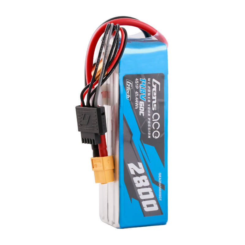 Gens ace G-Tech Soaring 2800mAh 14.8V 60C 4S1P LiPo XT60