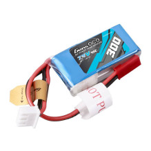 Gens ace 300mAh 7.4V 45C 2S1P Lipo baterijų paketas su JST-SYP kištuku