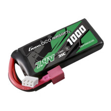 Gens ace 35C 1000mAh 2S1P 7.4V Airsoft Gun Lipo baterija su T kištuku