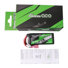 Gens ace 35C 1000mAh 2S1P 7.4V Airsoft Gun Lipo baterija su T kištuku