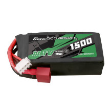 Gens ace 35C 1500mAh 3S1P 11.1V Airsoft Gun Lipo baterija su T kištuku