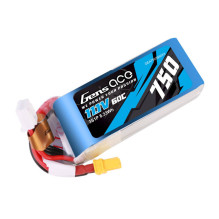 GENS ACE 750MAH 11.1V 60C 3S1P LIPO AKUMULIATORIUS SU XT30