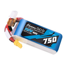 GENS ACE 750MAH 11.1V 60C 3S1P LIPO BATTERY PACK WITH XT30