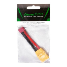 Gens ace Deans?T?female to XT90 male Adapter, AWG 12 60mm