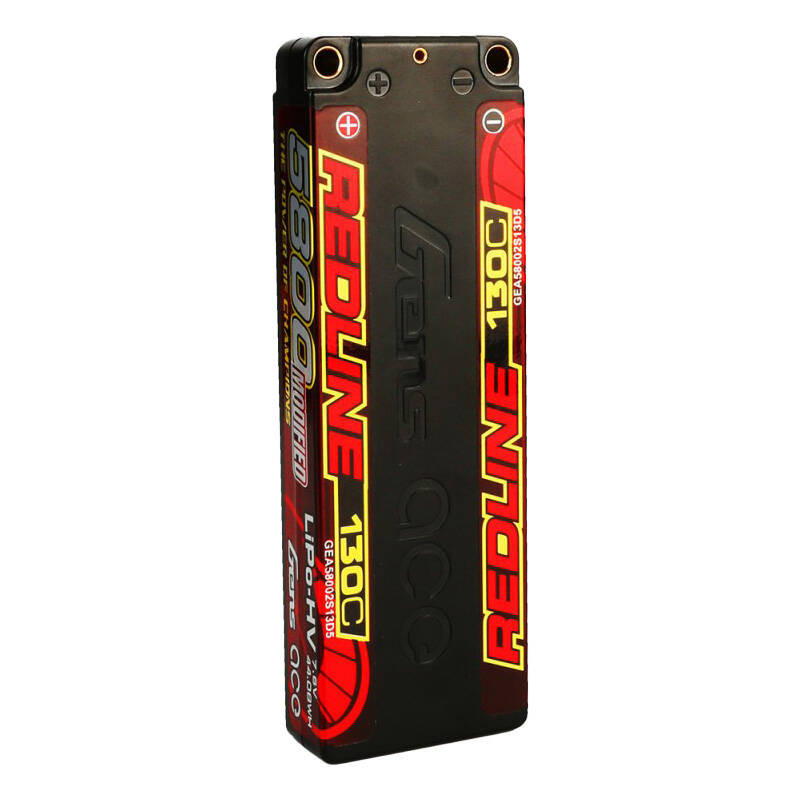 Gens ace Redline Series 5800mAh 7.6V 130C 2S1P Hard Case 56 HV Ultra LCG LiPo baterija