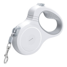 Petsuper Dog Automatic Retractable Leash 5m (white)