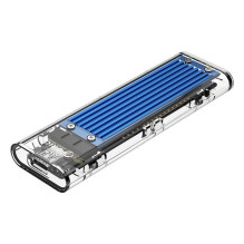 Orico Enclosure SSD M.2 , NVME, USB-C 3.1 Gen.2, 10 Gbps (mėlyna)