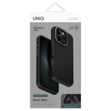 Uniq Keva Max Magclick įkrovimo dėklas, skirtas iPhone 16 Pro – juodas