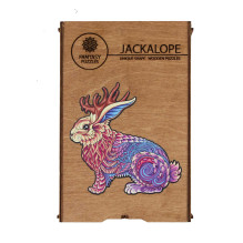 Fantasy Puzzles Jackalope puzzle of wood xl size (600 details)