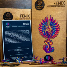 Fantasy Puzzles Fenix ​​puzzle of wood xl size (600 details)