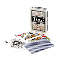 Bee Standard poker cards (blue)