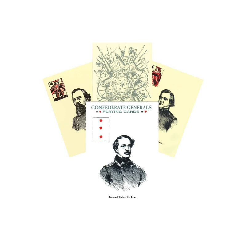 Confederate Generals game cards