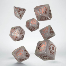 Dragons RPG Quartz Dice Set