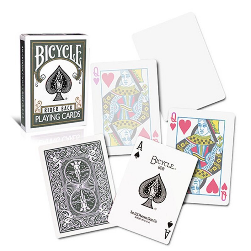 Bicycle Rider Back Game cards (gray)