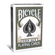 Bicycle Rider Back Game cards (gray)