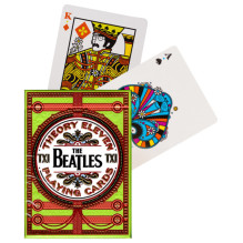 Theory11 The Beatles game cards (green)