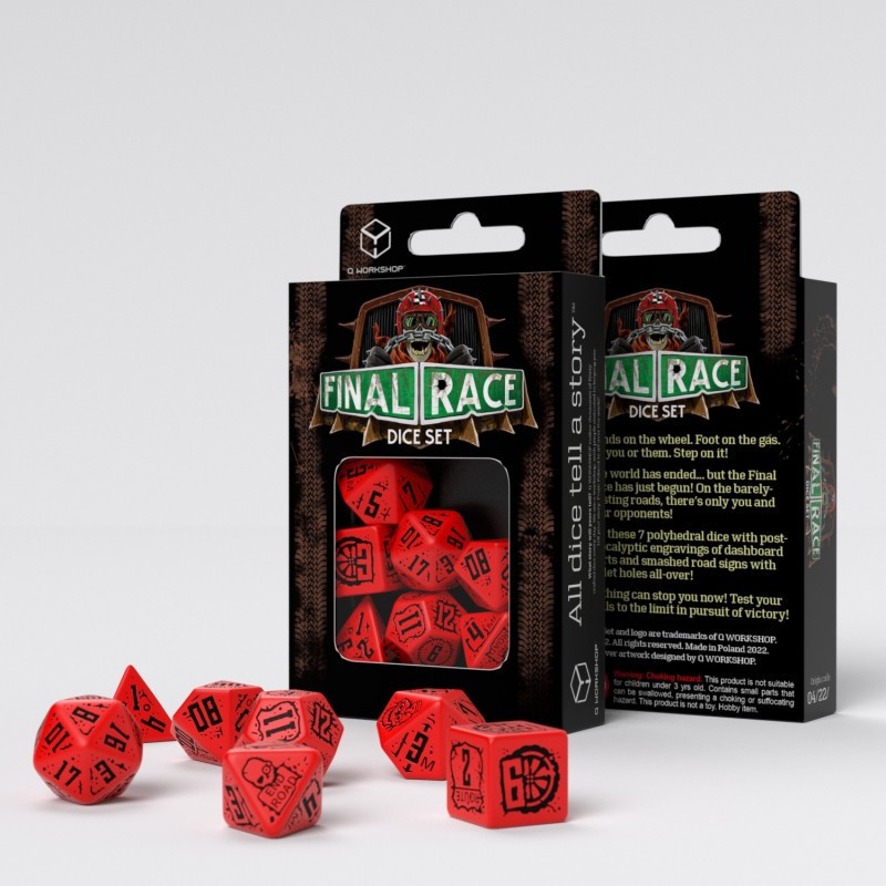 Final Race Dice Set: Engine Roar Dice Set