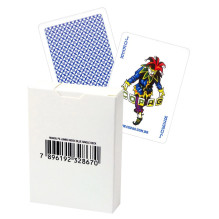 COPAG 4 Corner Jumbo poker cards in a white box (blue)