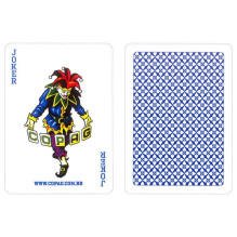 COPAG 4 Corner Jumbo poker cards in a white box (blue)