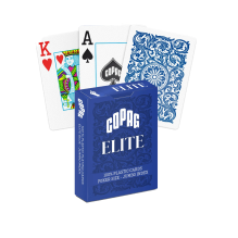 Copag 1546 Elite Poker Size - Jumbo Index Playing Cards (Blue)