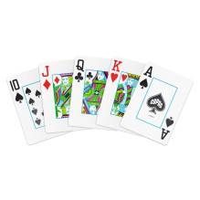 Copag 1546 Elite Poker Size - Jumbo Index Žaidimų Kortos (Mėlynos)