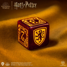 Harry Potter Gryffindor Modern Dice Kauliukų Rinkinys (Raudonos Sp.)