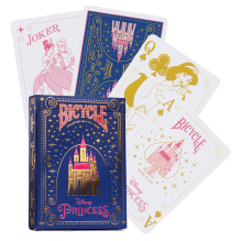 Bicycle Disney Princess Navy Game cards