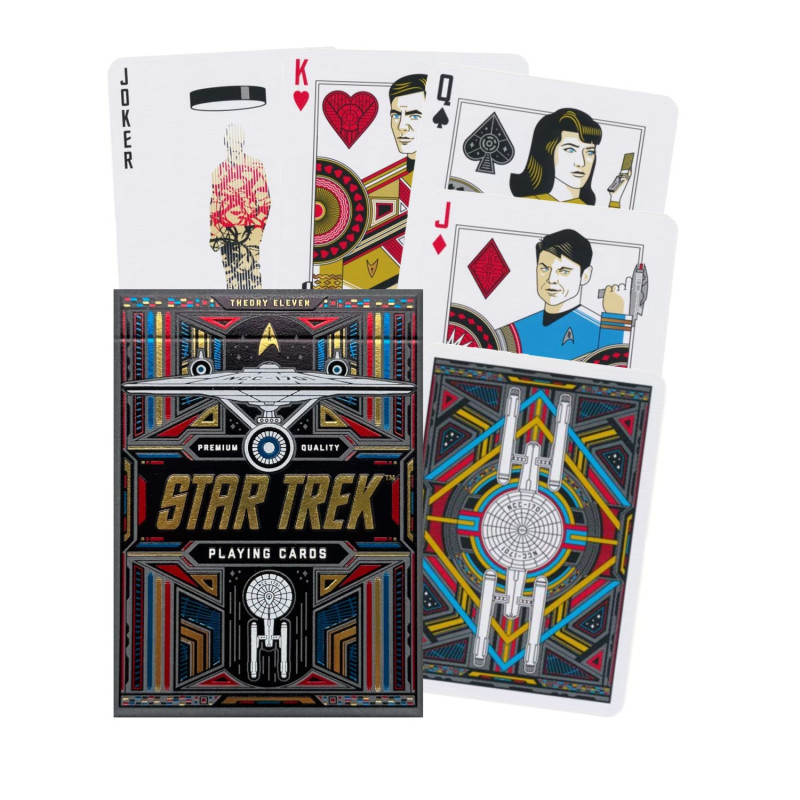 Theory11 Star Trek Dark Edition Game cards