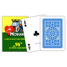 Modiano '98' Pokerio Kortos (Mėlynos)