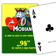 Modiano '98' Pokerio Kortos (Mėlynos)