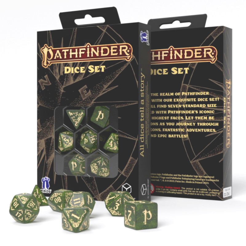 Q-WORKSHOP PATHFinder Arcadia Dice Set