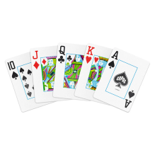 Copag 1546 Neoteric Poker Size Jumbo Index Žaidimo Kortos Dviguba Kaladė (Geltona Ir Mėlyna)