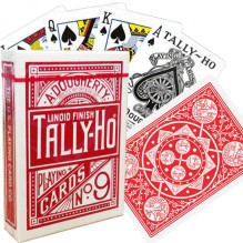 Bicycle Tarly-Ho Fan Back Game cards (red)