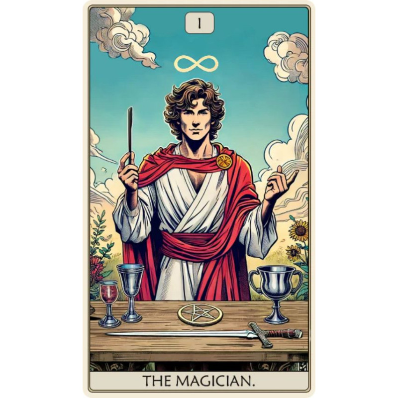 Wooden Puzzle Tarot: The Magician (250 pieces) Fantasy Puzzles