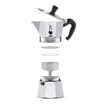 Kavos aparatas BIALETTI MOKA EXPRESS 18TZ 900 ml Sidabras