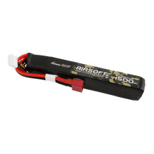 Gens ace 25C 1500mAh 3S1P 11.1V Airsoft Gun Lipo baterija su T kištuku