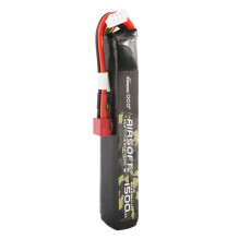 Gens ace 25C 1500mAh 3S1P 11.1V Airsoft Gun Lipo baterija su T kištuku