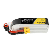 Battery Tattu 450mAh 14,8V 75C 4S1P Long