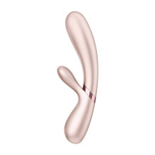 Satisfyer Hot Lover šildomas vibratorius rožinės ir auksinės spalvos