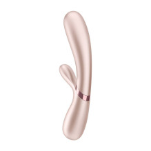 Satisfyer Hot Lover šildomas vibratorius rožinės ir auksinės spalvos