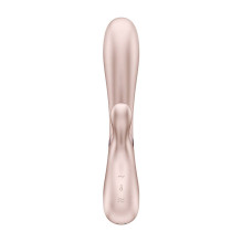 Satisfyer Hot Lover heated vibrator pink and gold