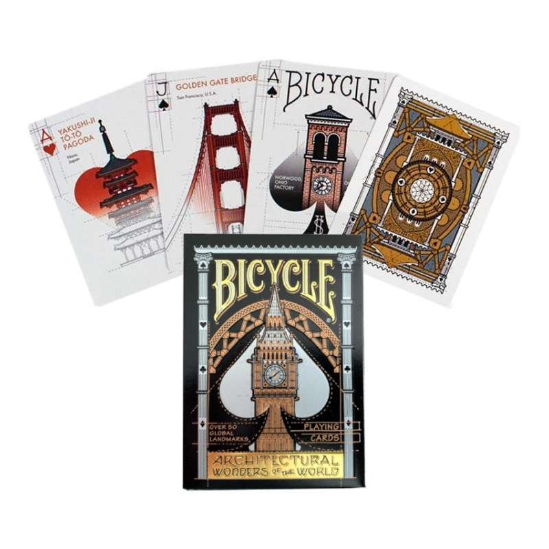 Playing Cards Bicycle Architectural Wonders of the World