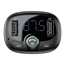 Transmitter FM Baseus T-typed S-09 Bluetooth (black)