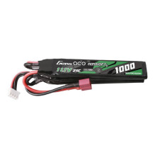 Gens ace 25C 1000mAh 3S1P 11.1V Nunchuck 3X Airsoft Gun Lipo baterija su T kištuku