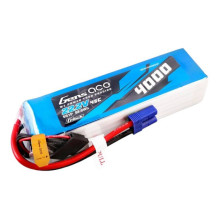 Gens ace G-Tech 4000mAh 22,2V 45C 6S1P Lipo baterijų paketas su EC5 kištuku