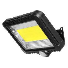 Maclean Energy MCE438 Solar LED Floodlight with motion sensor, IP44, 5W, 400lm, 6000K cold white, lithium battery 1300 m