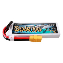 Gens ace G-Tech Soaring 3300mAh 11.1V 30C 3S1P Lipo Battery Pack su XT90 kištuku