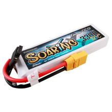 Gens ace G-Tech Soaring 3300mAh 11.1V 30C 3S1P Lipo Battery Pack su XT90 kištuku